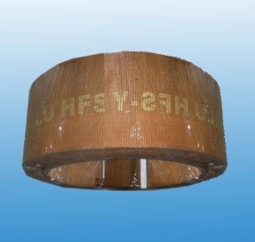 6100 BGO Rollo de revestimiento de freno de alambre de latón reforzado sin amianto tejido con fibra de aramida para resistencia a altas temperaturas