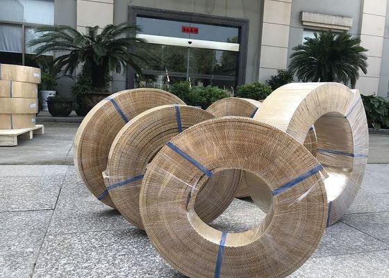 Rollo de forro de freno tejido sin amianto reforzado con alambre de latón con fibra de aramida para aplicaciones resistentes al aceite